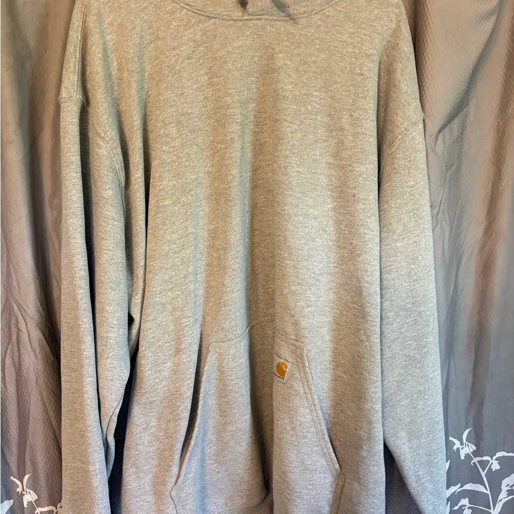 Carhartt Light Gray Loose Fit Sweatshirt - 2XL Tall